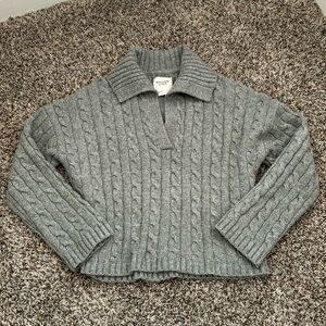 Abercrombie & Fitch Cable Knit Sweater